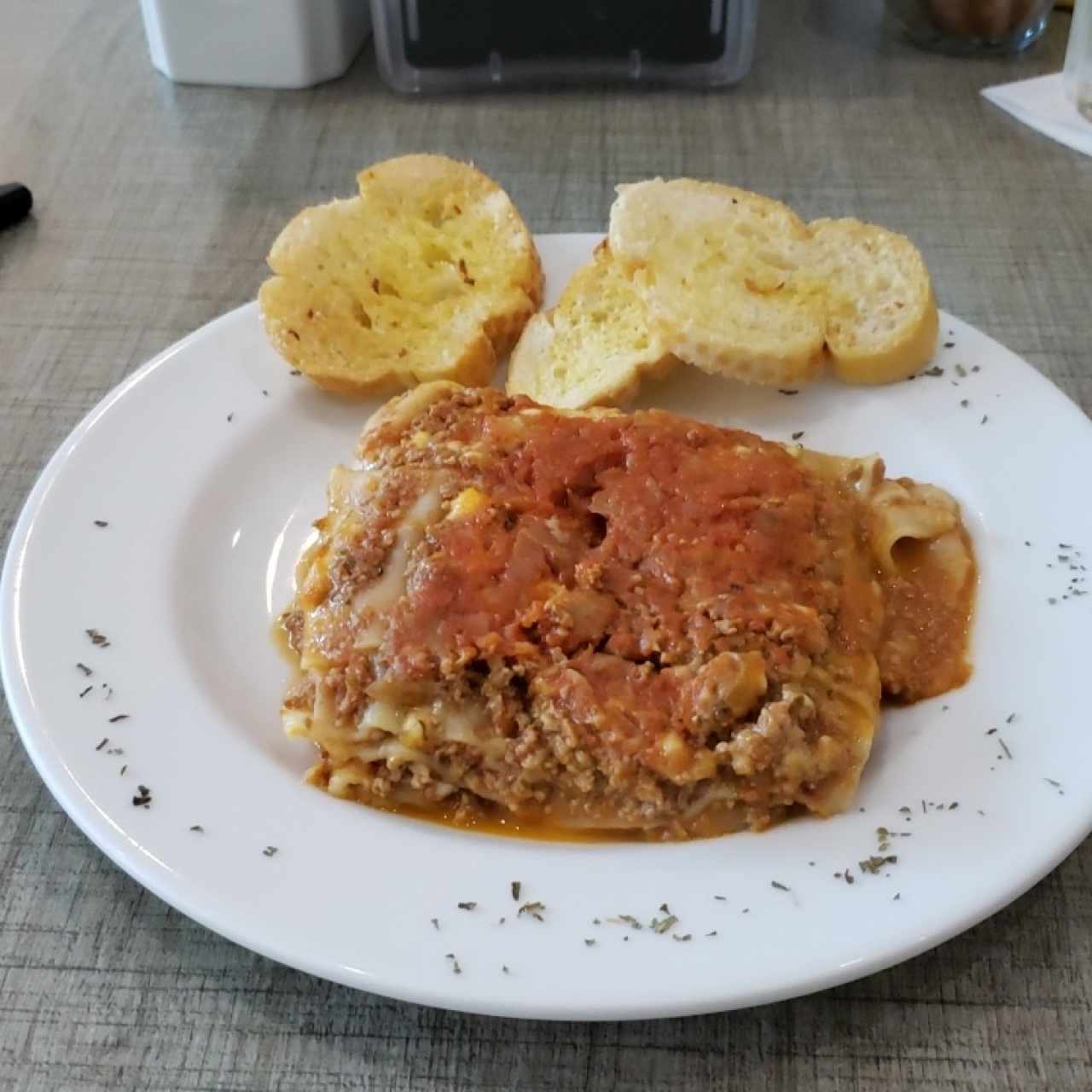 lasagna de carne