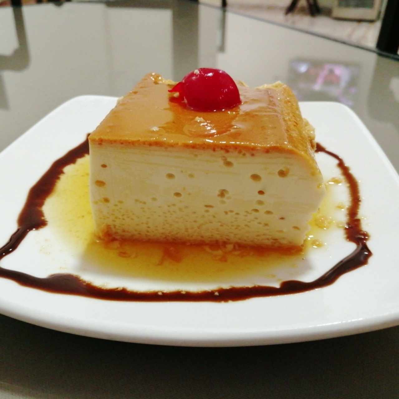 Flan De La casa 