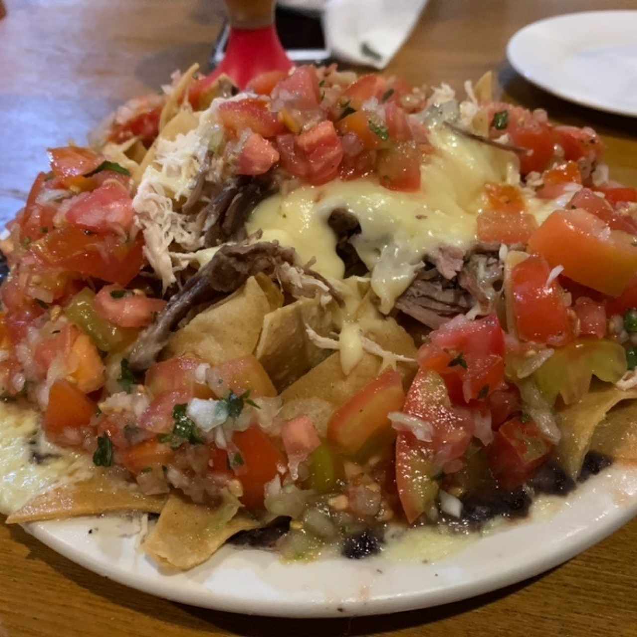 nachos fundidos