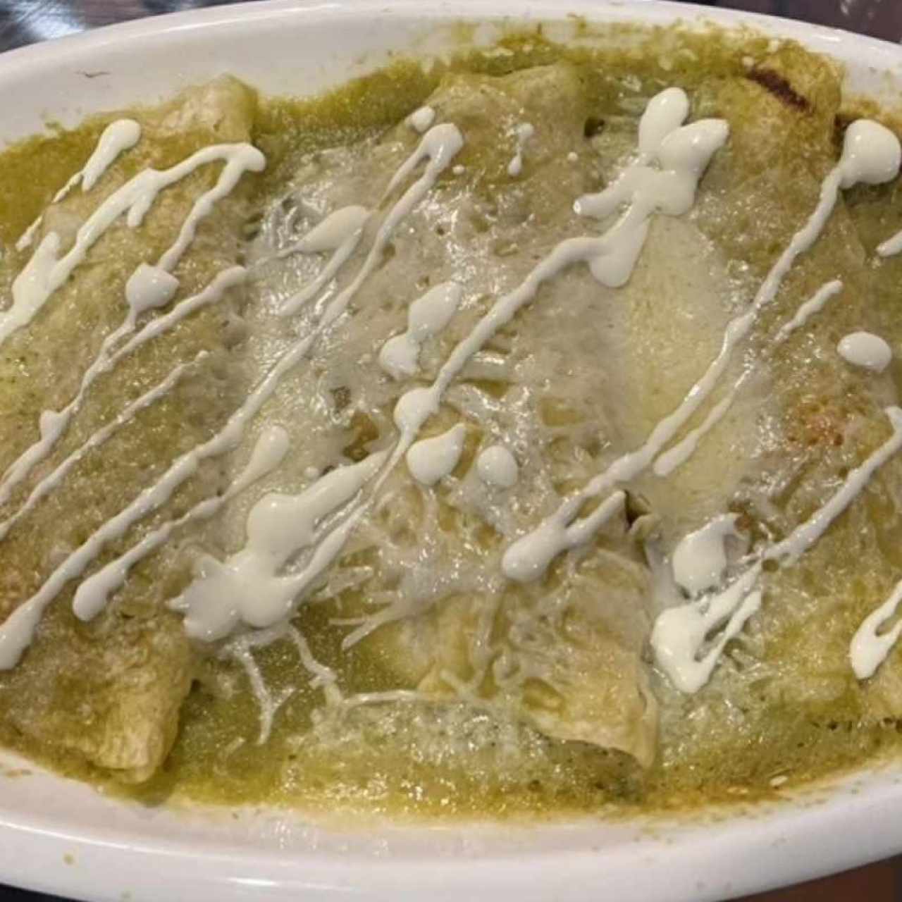 Menú - Enchilada suiza