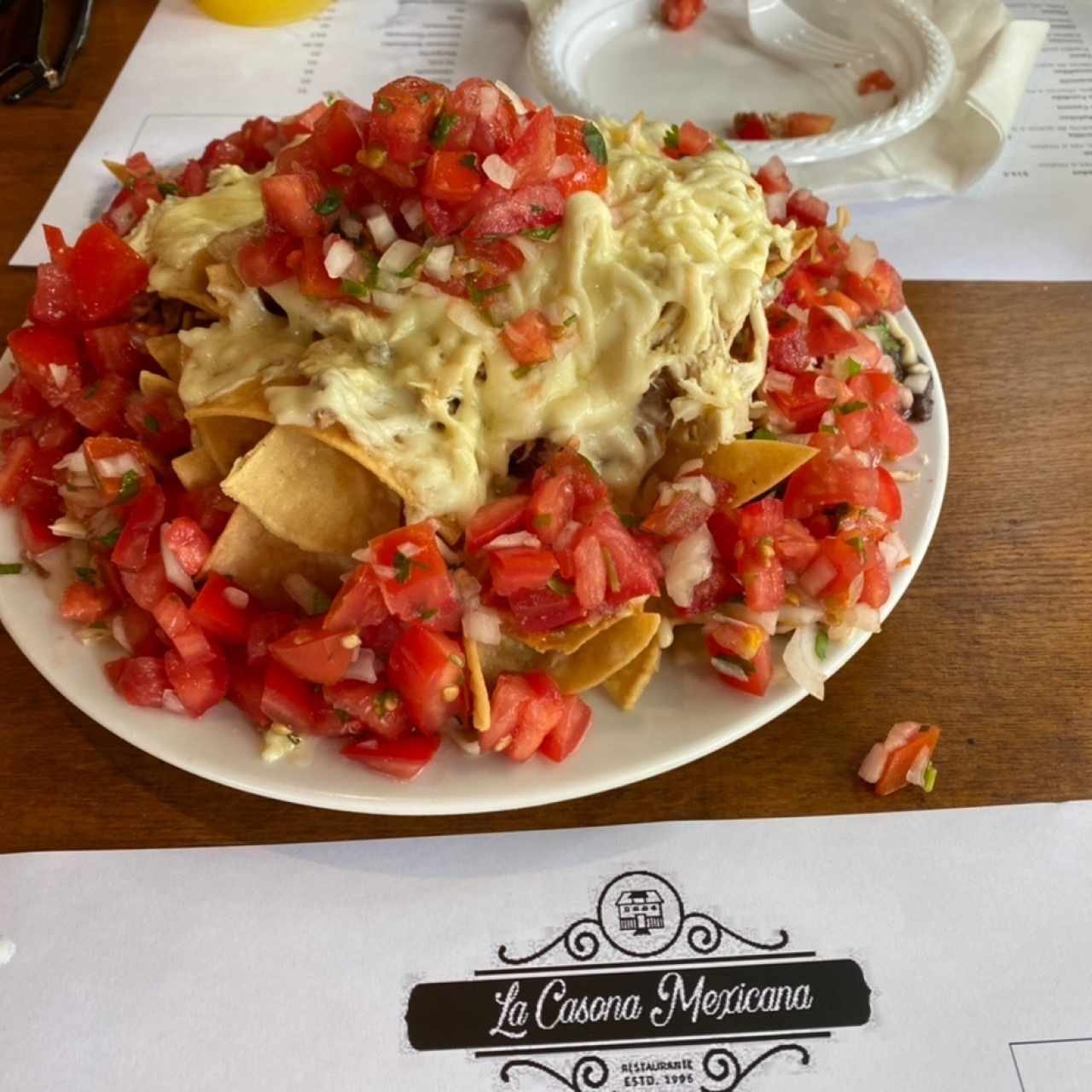 Nachos fondeados mixtos