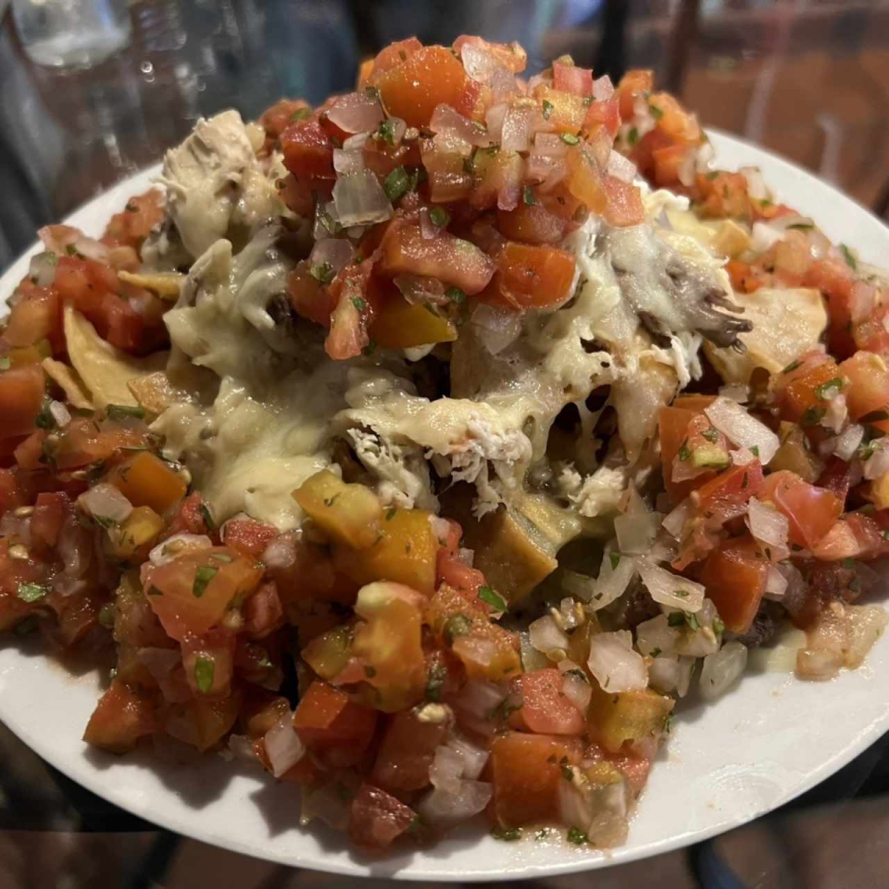 Nachos fondeados mixto 