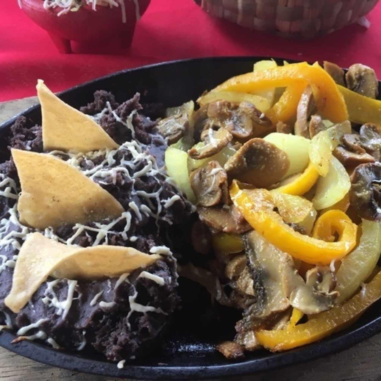 fajitas vegetarianas