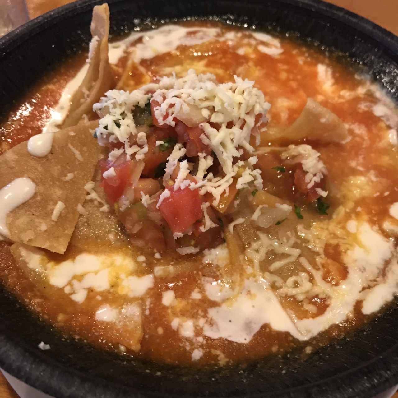 sopa de tortilla