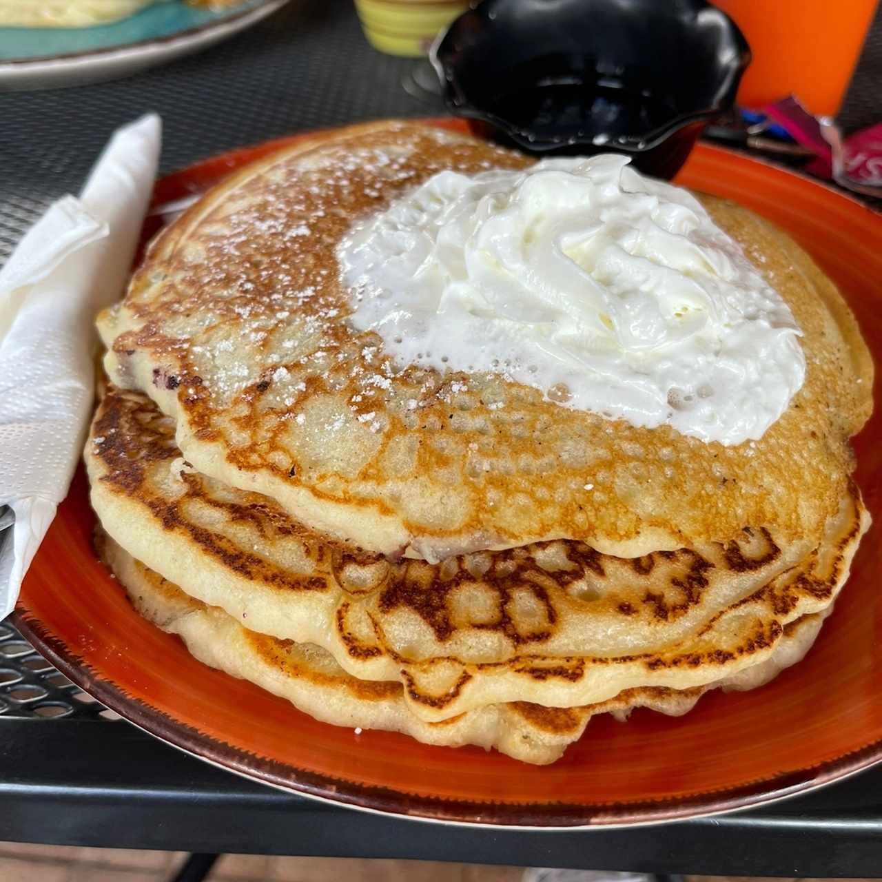 pancakes de mora