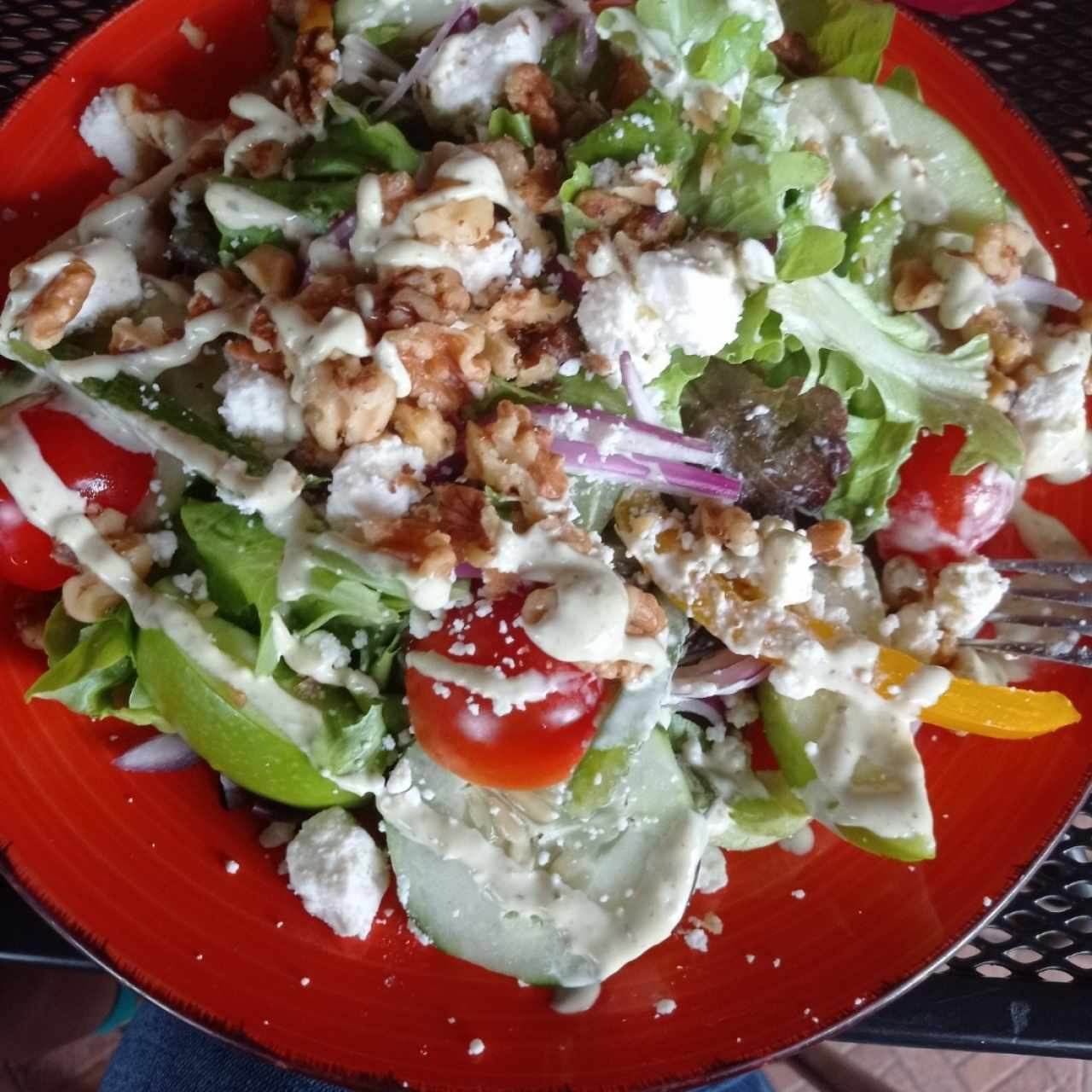 Ensalada Feta y Nueces