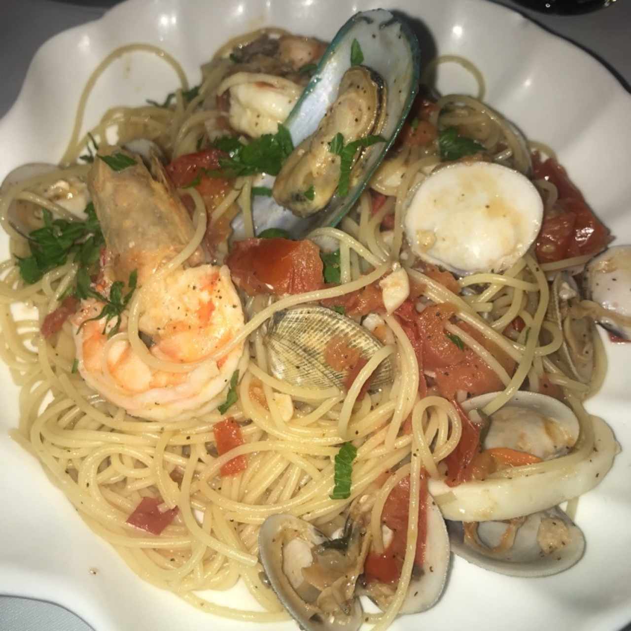 pasta a la pescatore