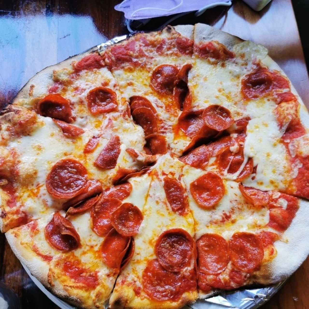 Pizza de peperoni 