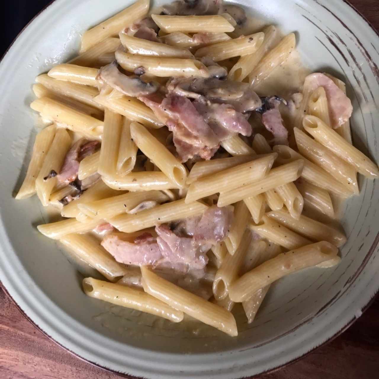 penne boscaiola