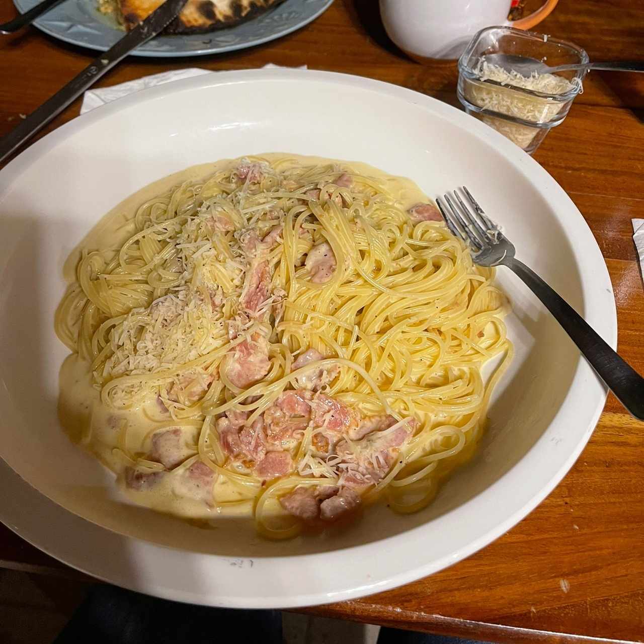 Pasta carbonara