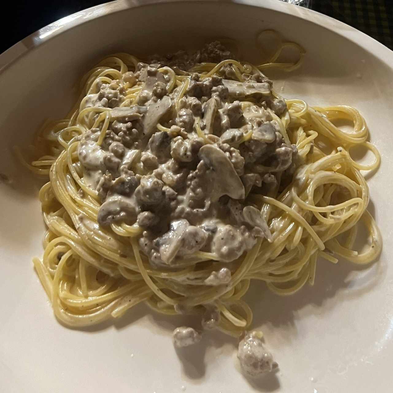 spaghetti boscaiola