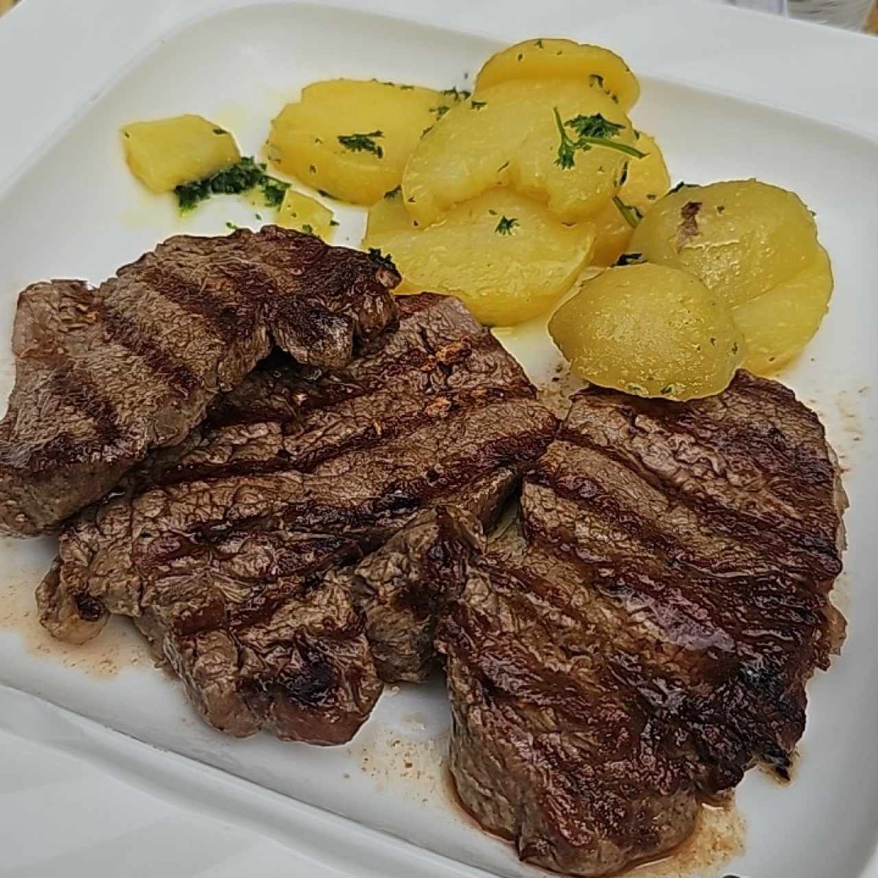 filete de carne a la plancha