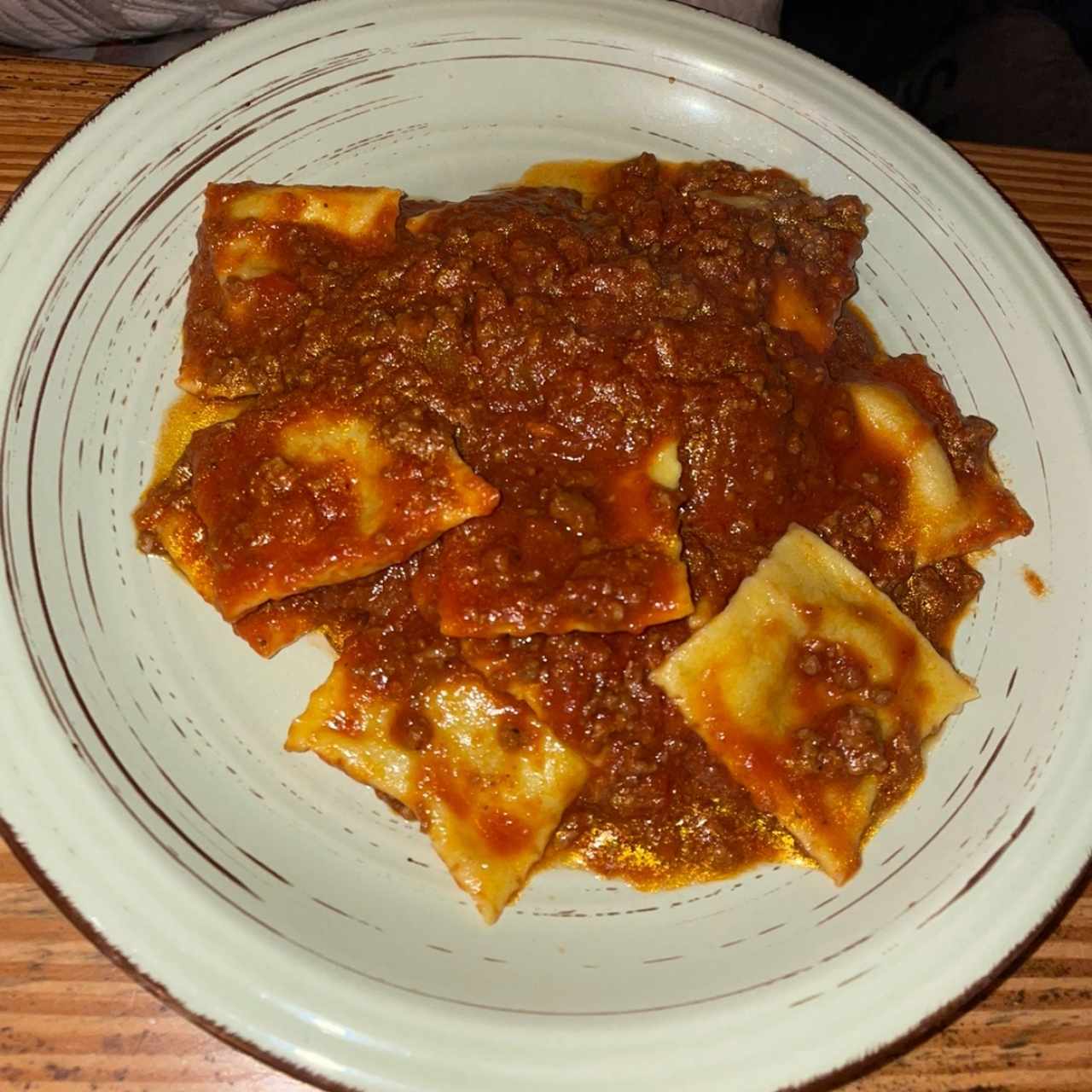 raviolis de carne