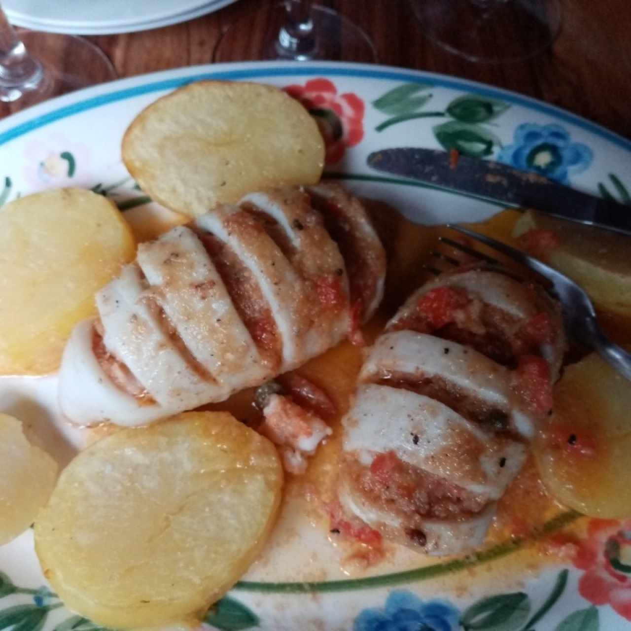 Calamares rellenos 