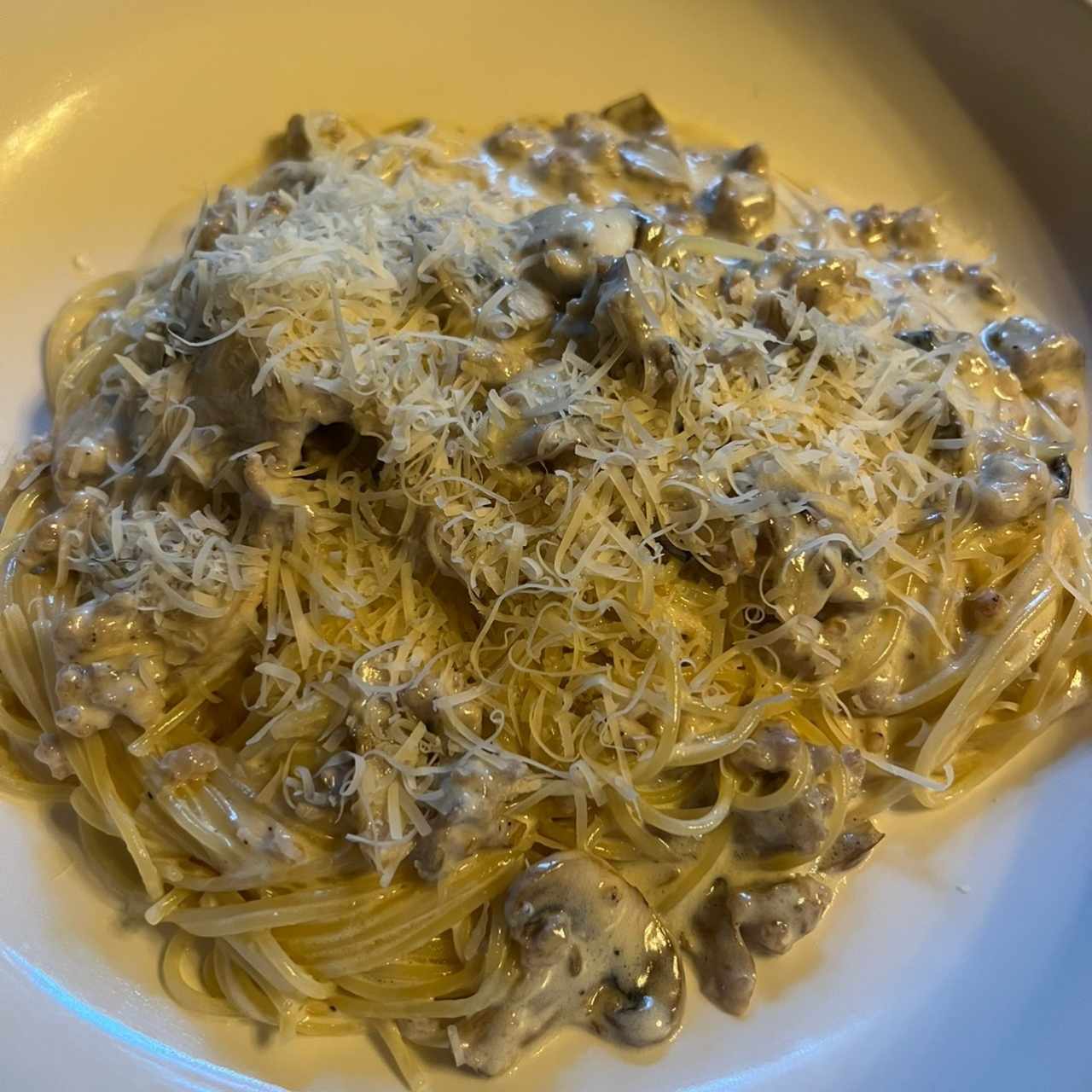 Spaguetti Boscaiola