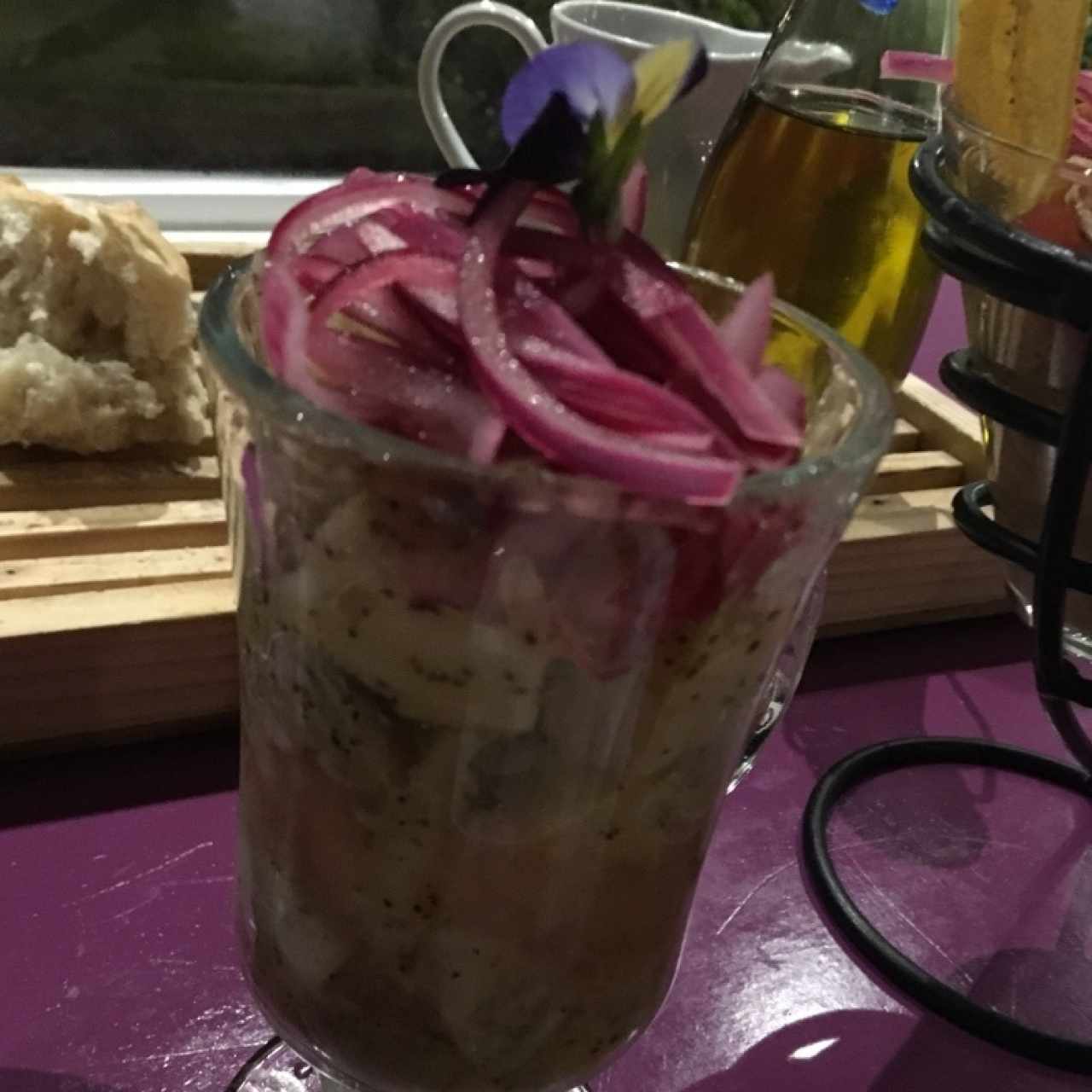 ceviche con maracuya