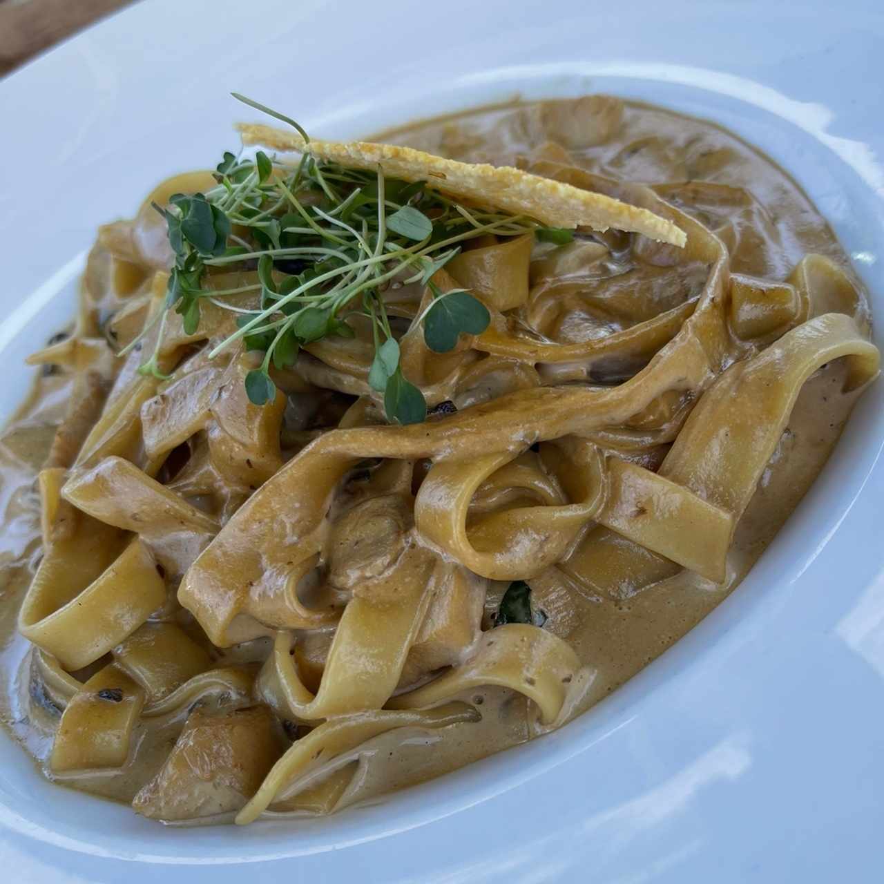 Fettucini a la Bourbon