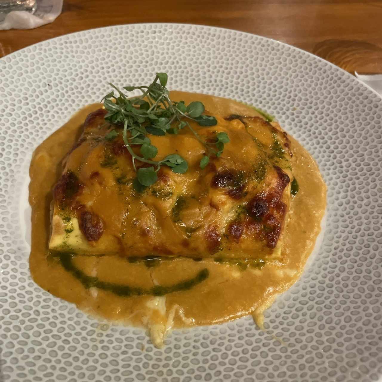 Canelones de Langosta Gratinados