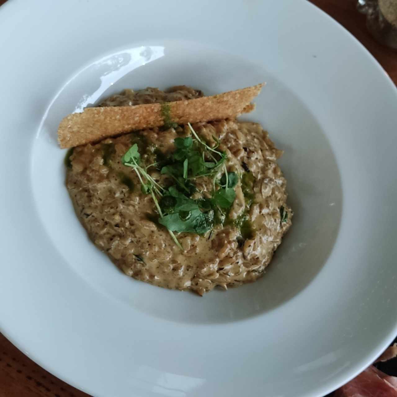 risotto de hongos