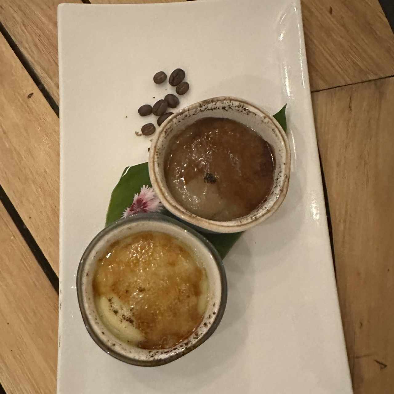 DÚO DE CRÉME BRULÉE