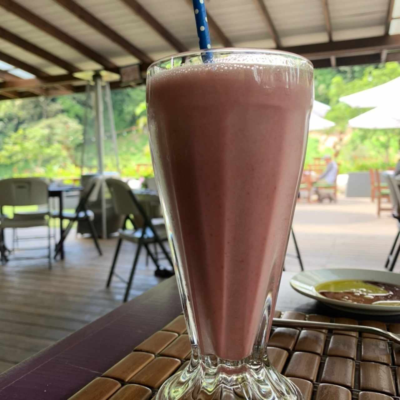 Batido de fresas 