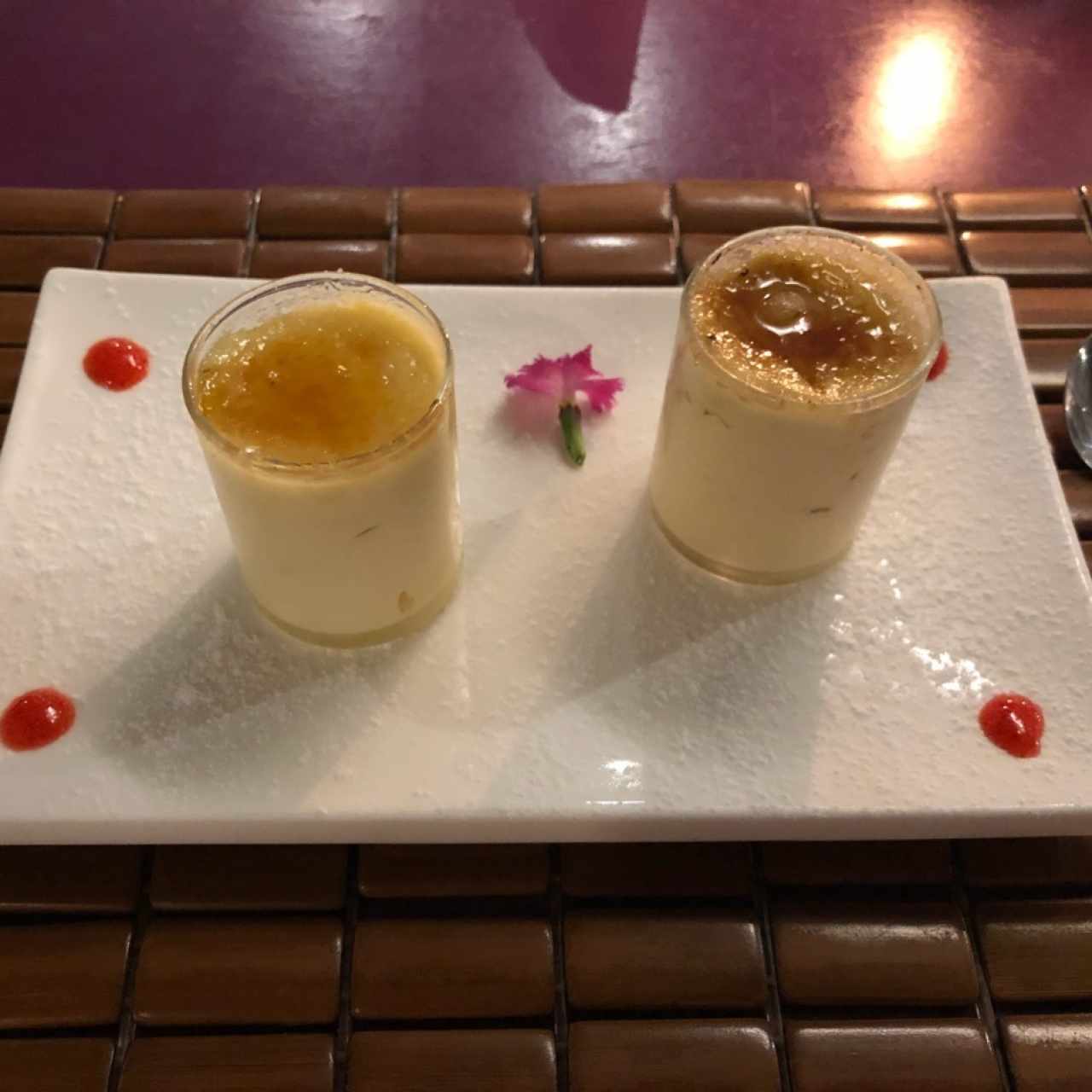 Duo de creme brulee