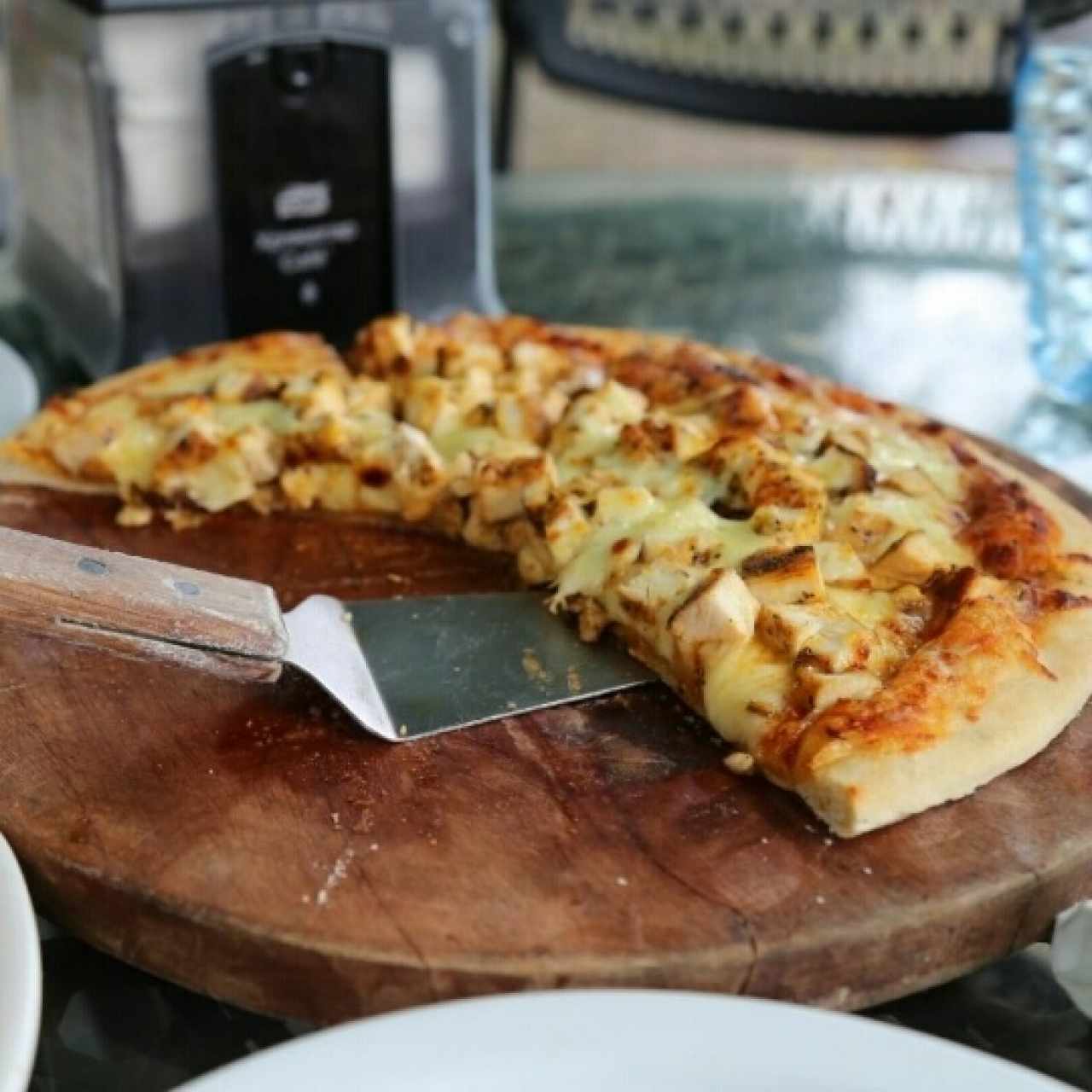 pizza de pollo