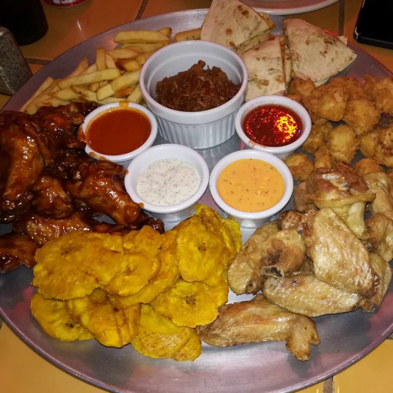 bandeja mixta