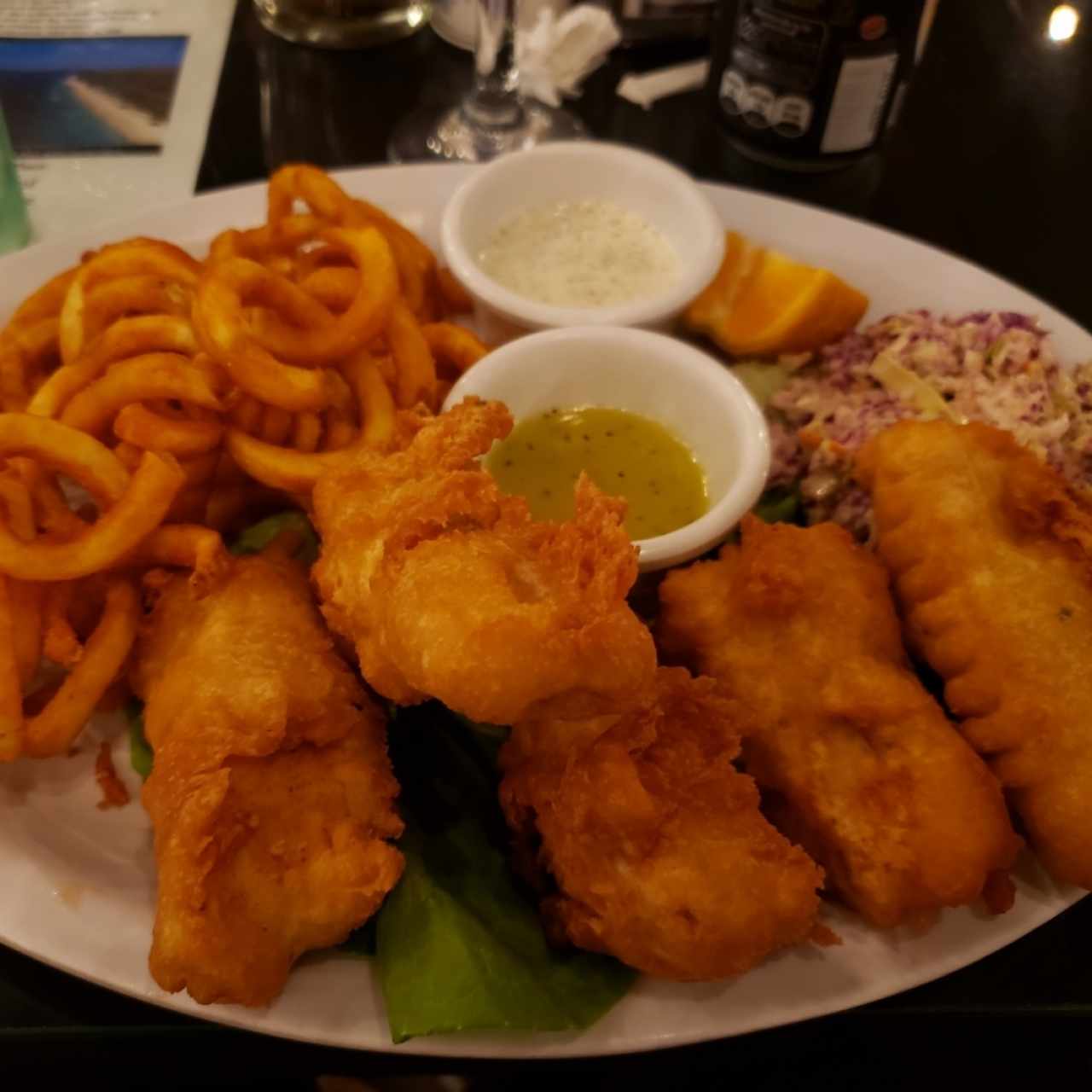 Fish and chips