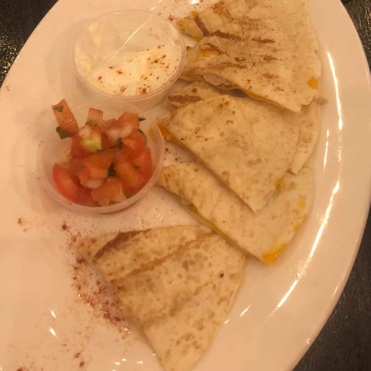 Quesadillas de pollo