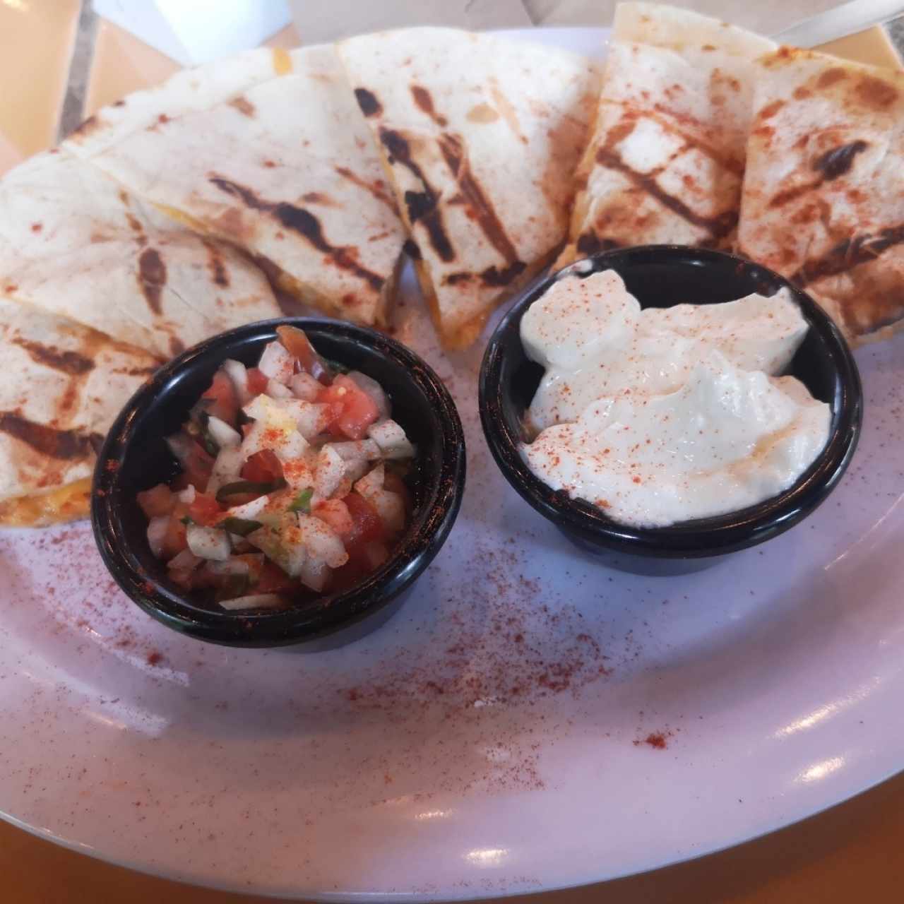 quesadillas de pollo