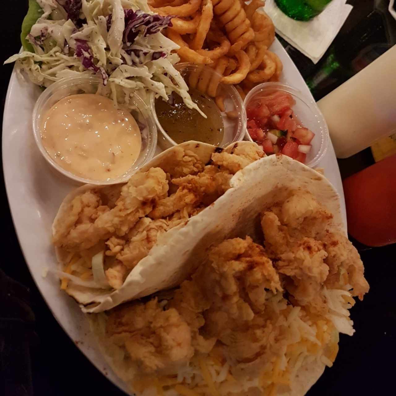 shrimp tacos