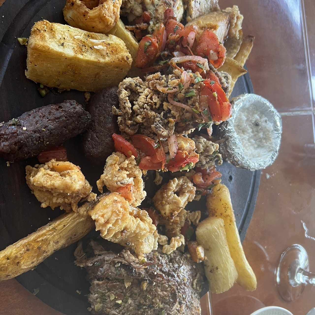 Parrillada mar y tierra