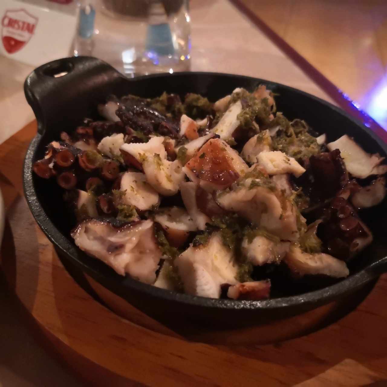 Pulpo al carbón