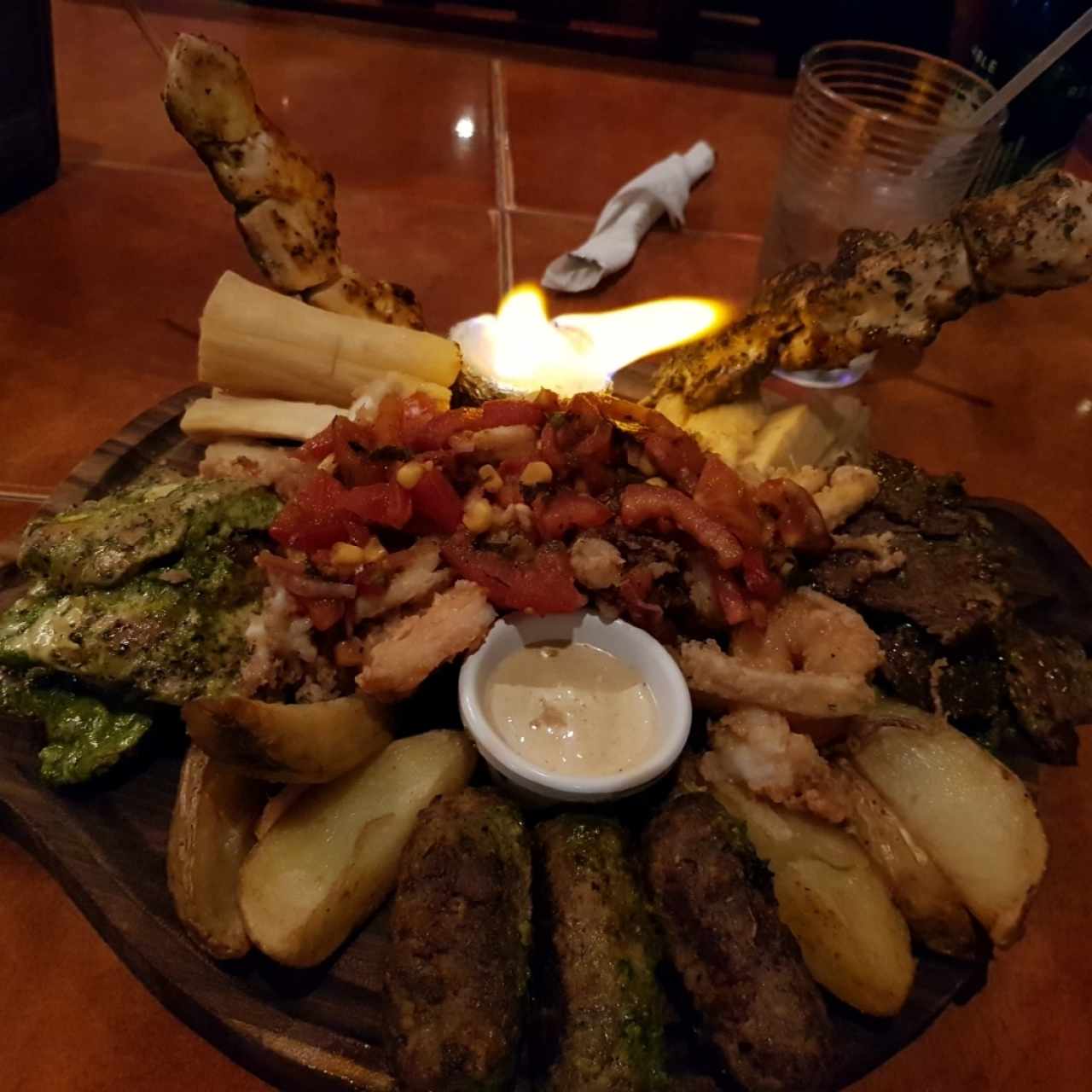 parrillada Mar y Tierra