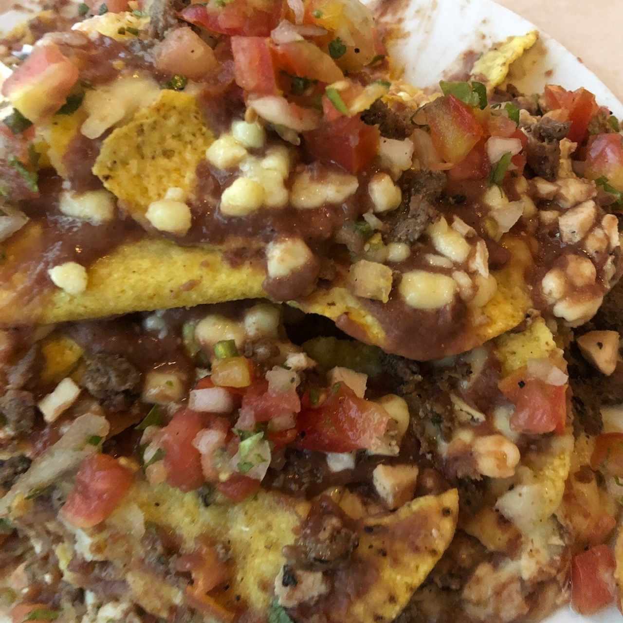 Nachos con Carne