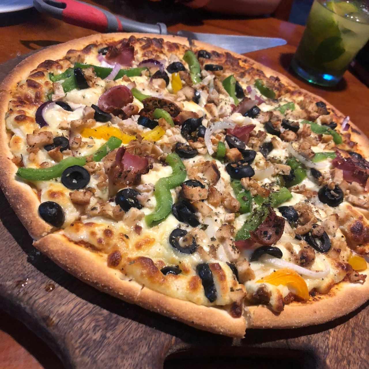 Pizza boqueteña 