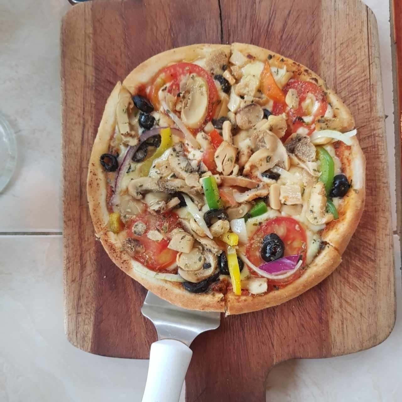 Pizza vegetariana