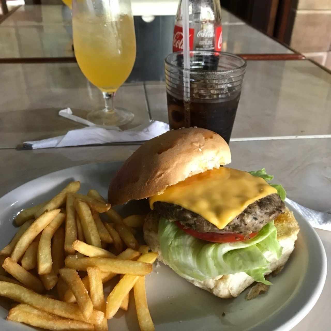 hamburguesa la posada