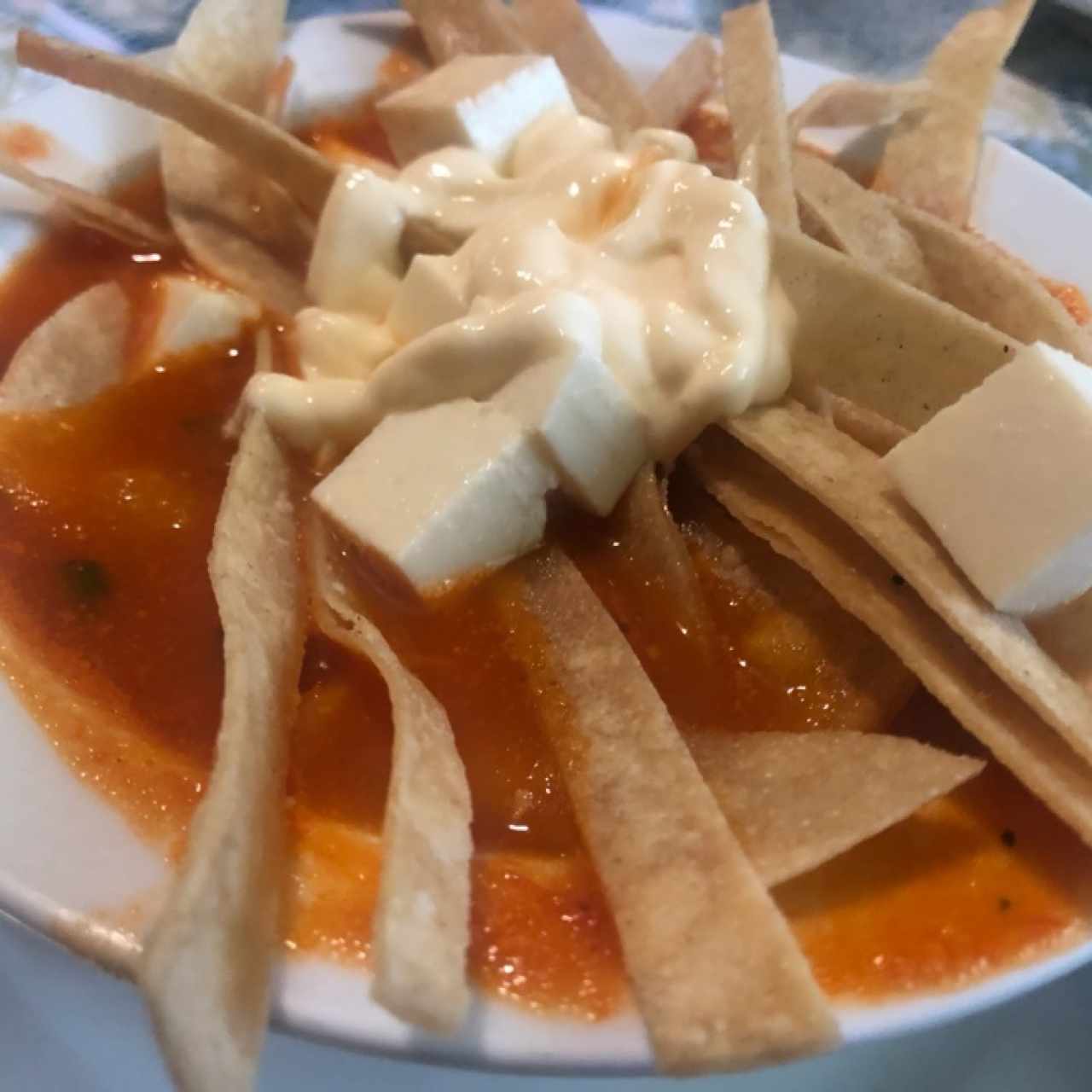 Sopa Azteca