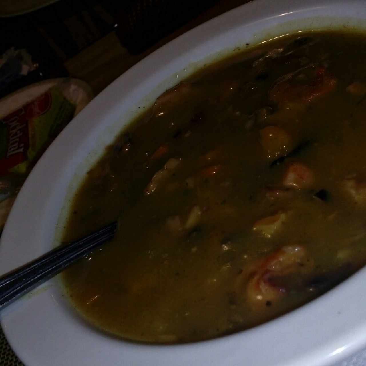 sopa de mariscos