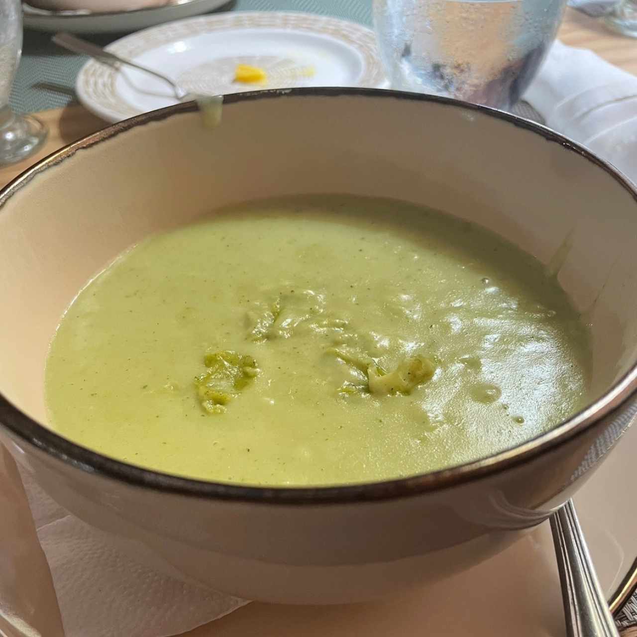 Sopa de broccoli