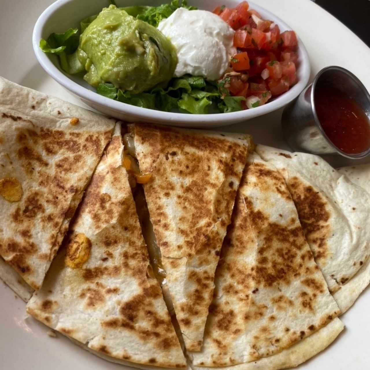 chicken quesadillas