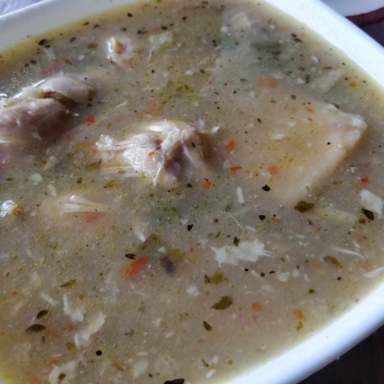 Sopa de gallina