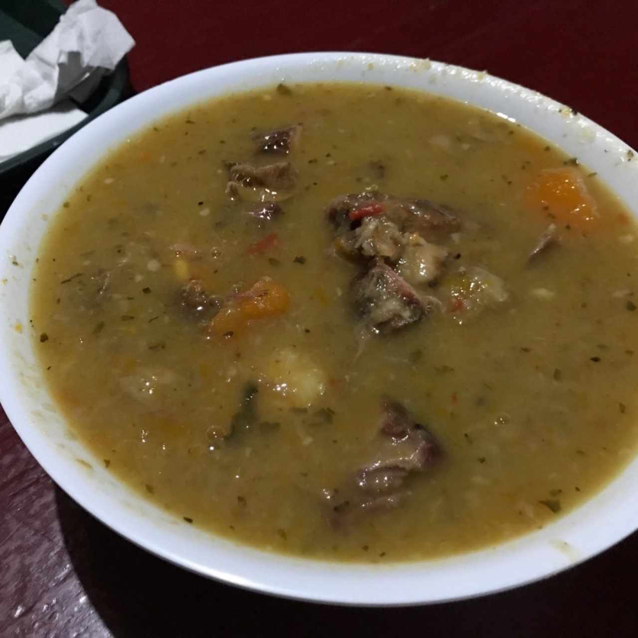 sopa de costilla