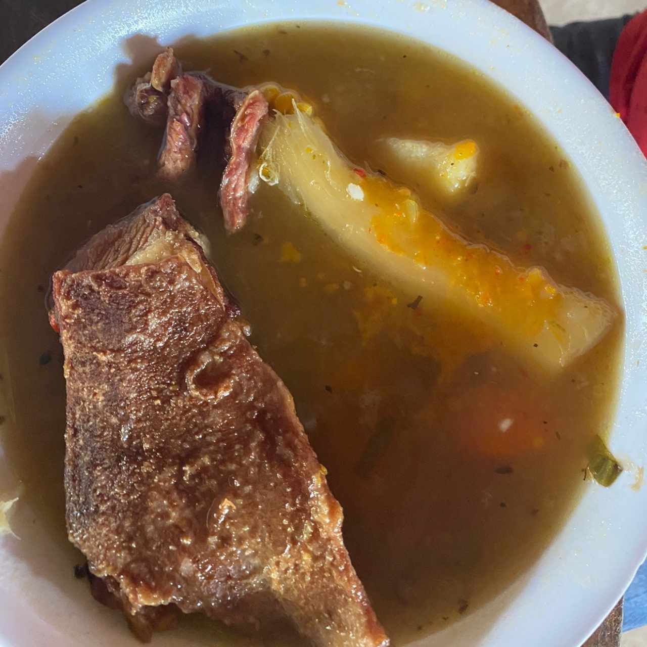 Sopa de Costilla Ahumada