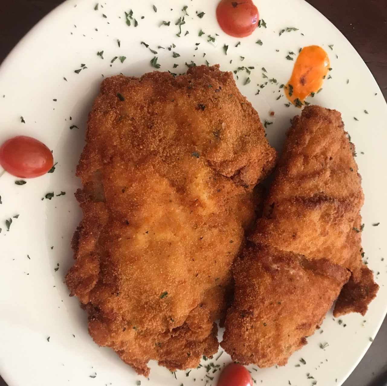 Pollo apanado