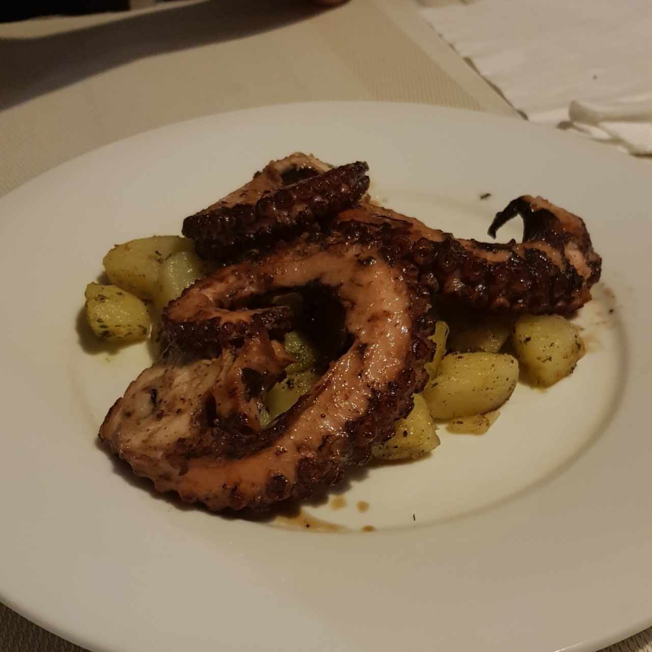 Pulpo al grill