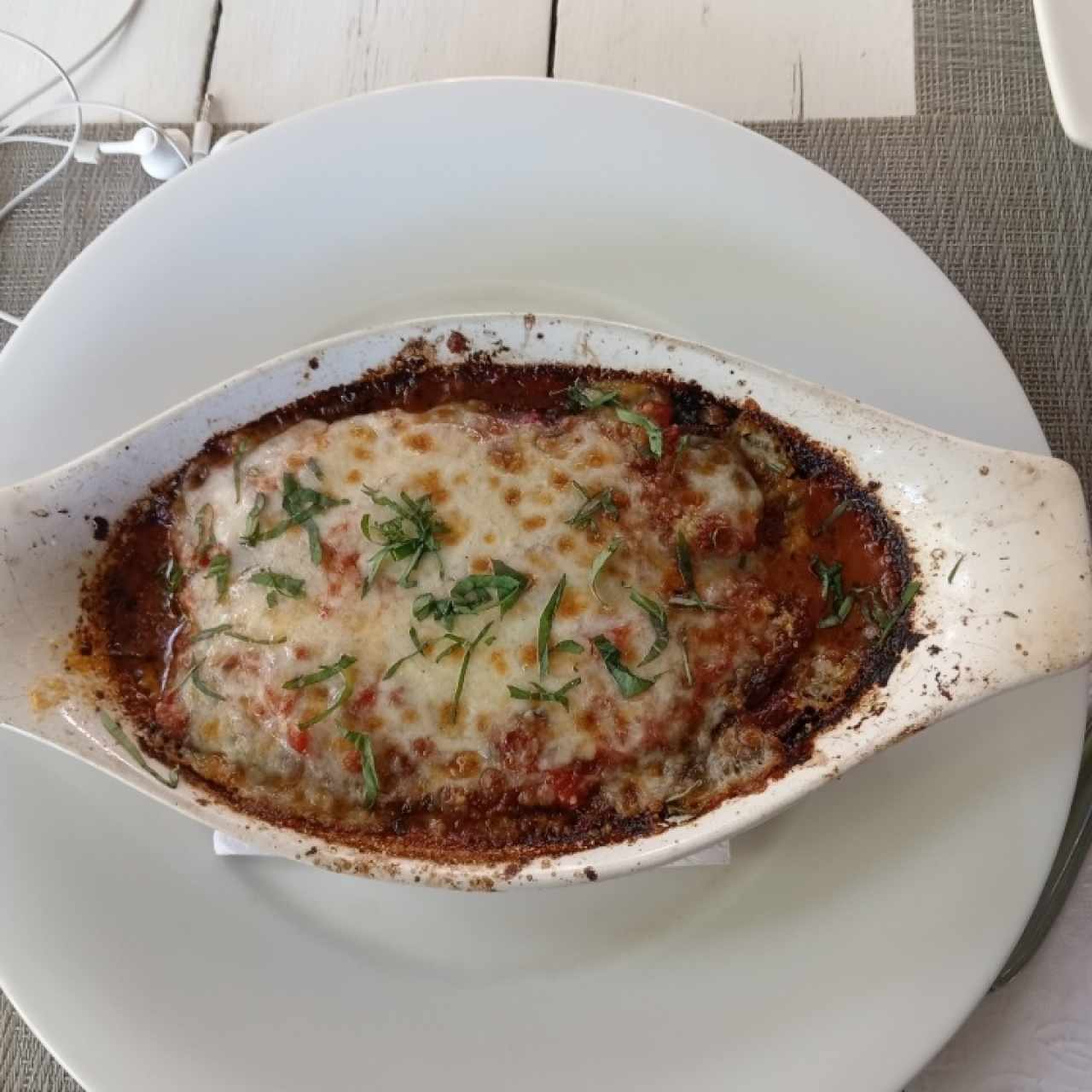 Berenjena a la parmiggiana 