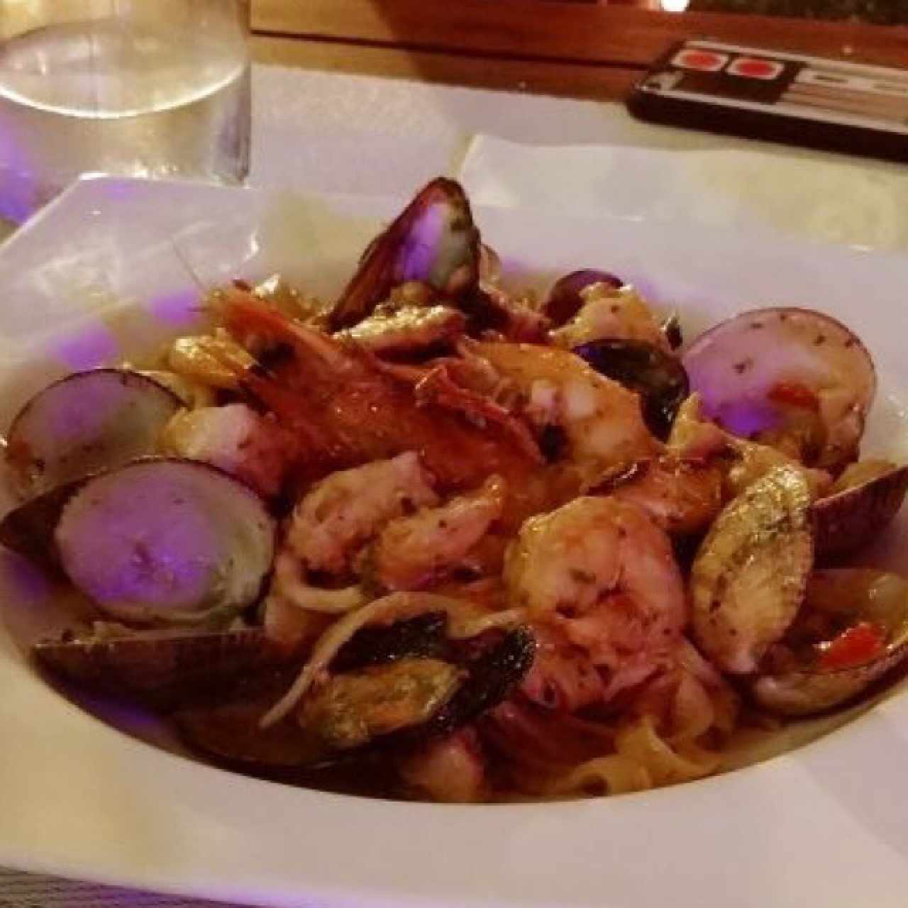 Fettucine  fruto di mare 